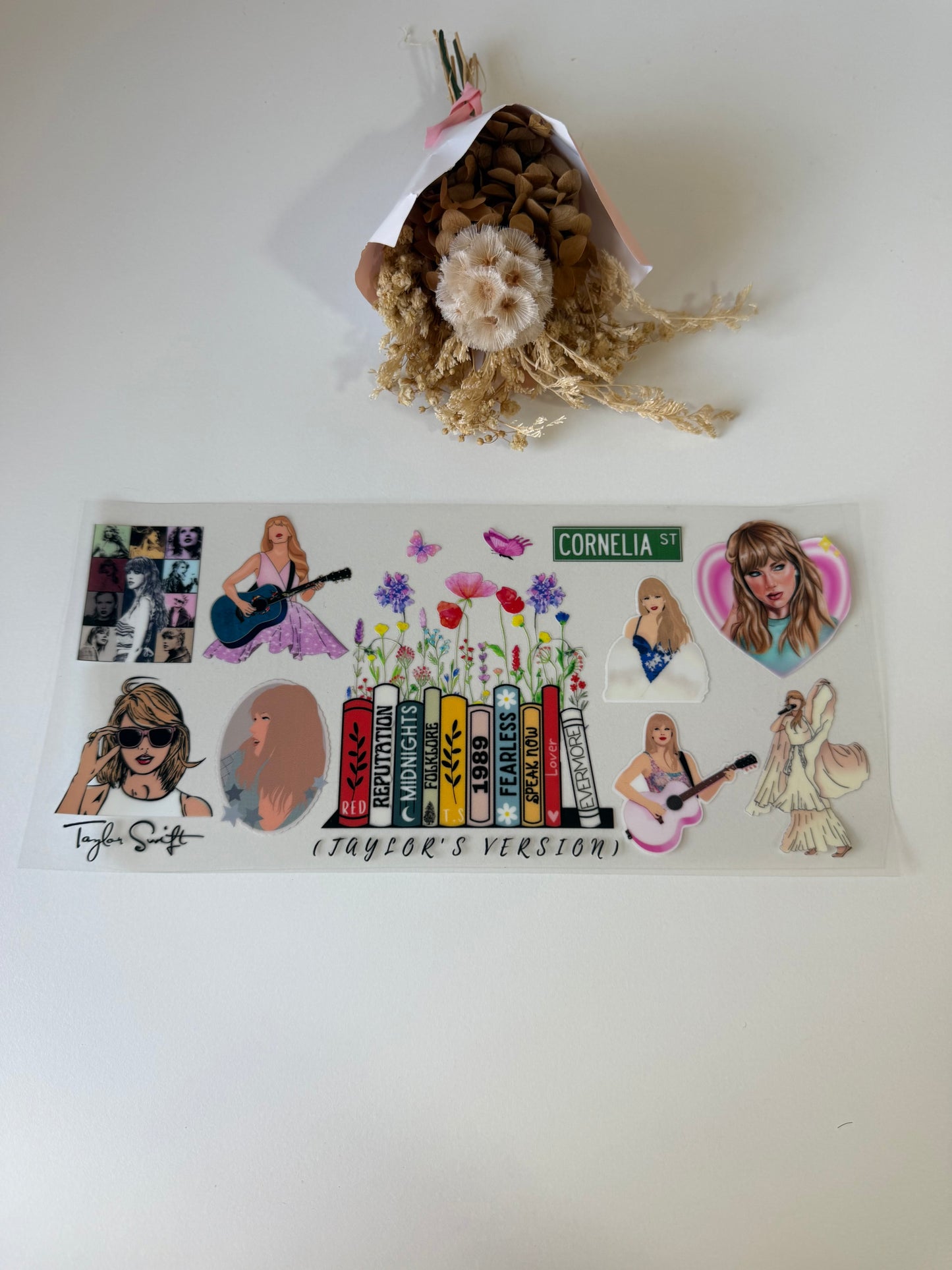 Tay swift 2 uv dtf wrap