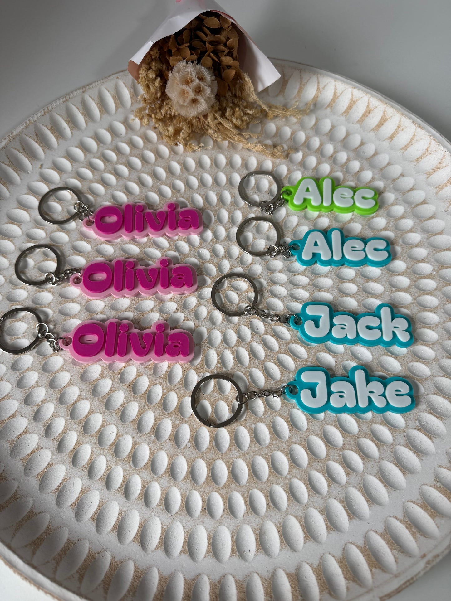 Custom name keyring
