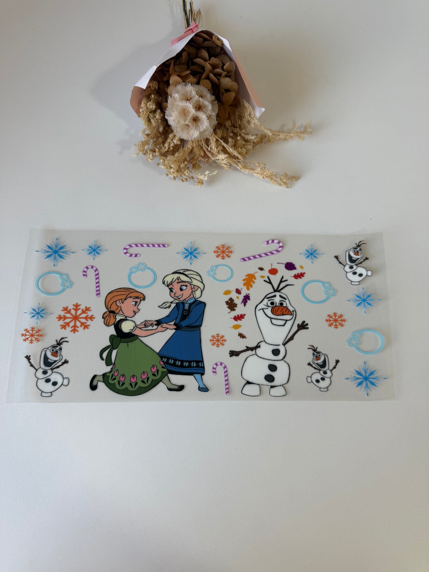 Frozen 4 uv dtf wrap