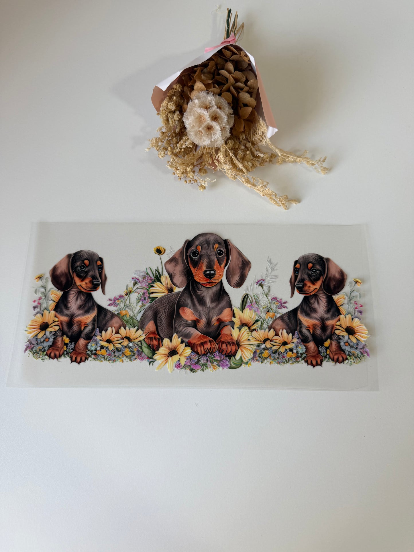 Dog 2 uv dtf wrap