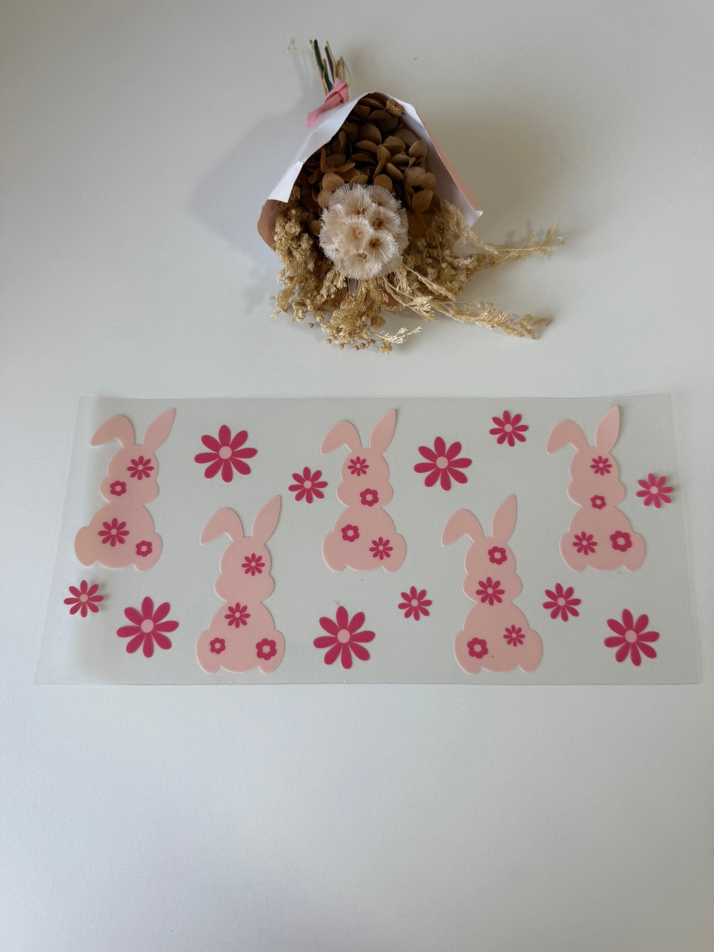 Bunnies 2 uv dtf wrap