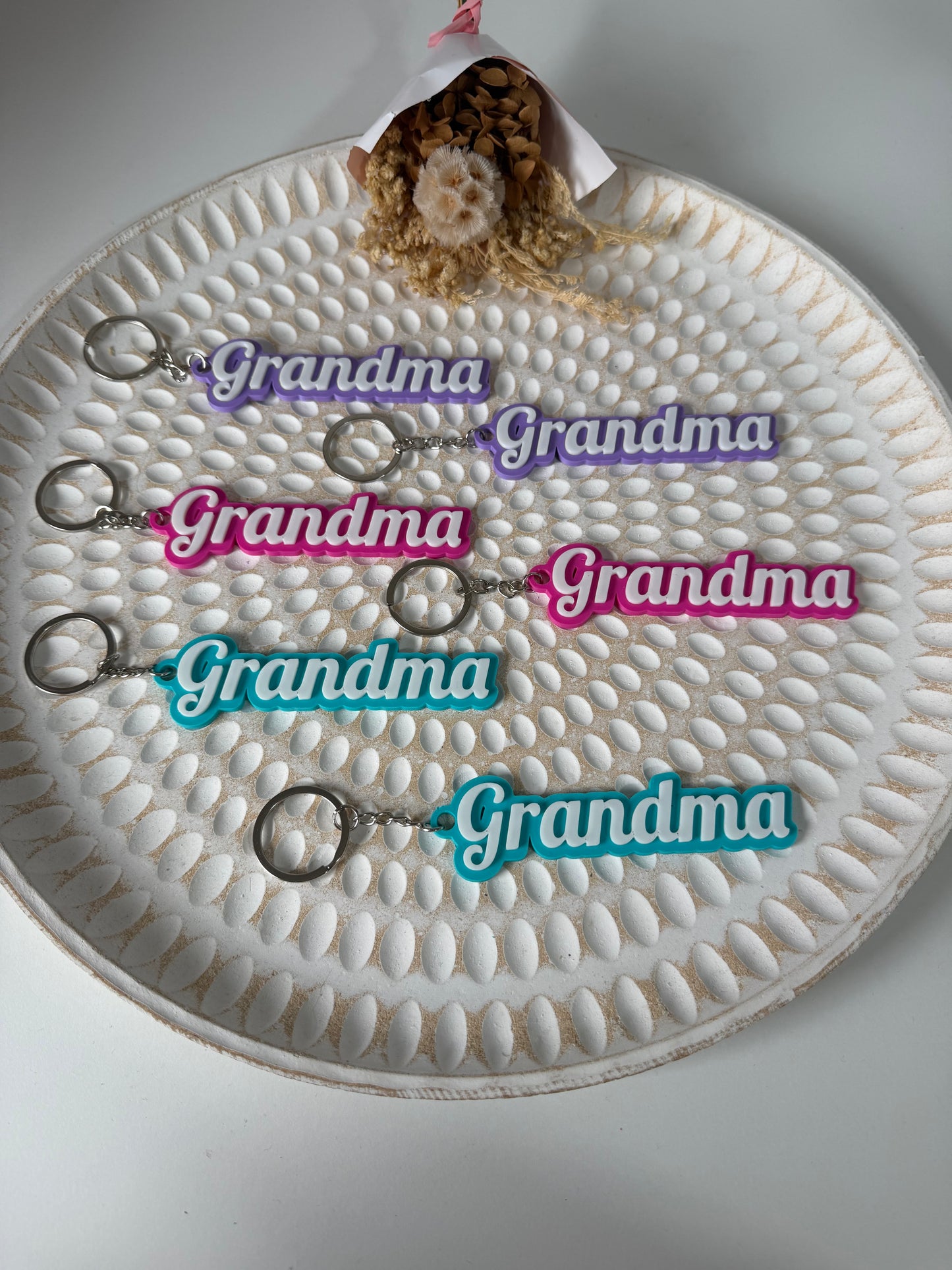 Grandma keyring