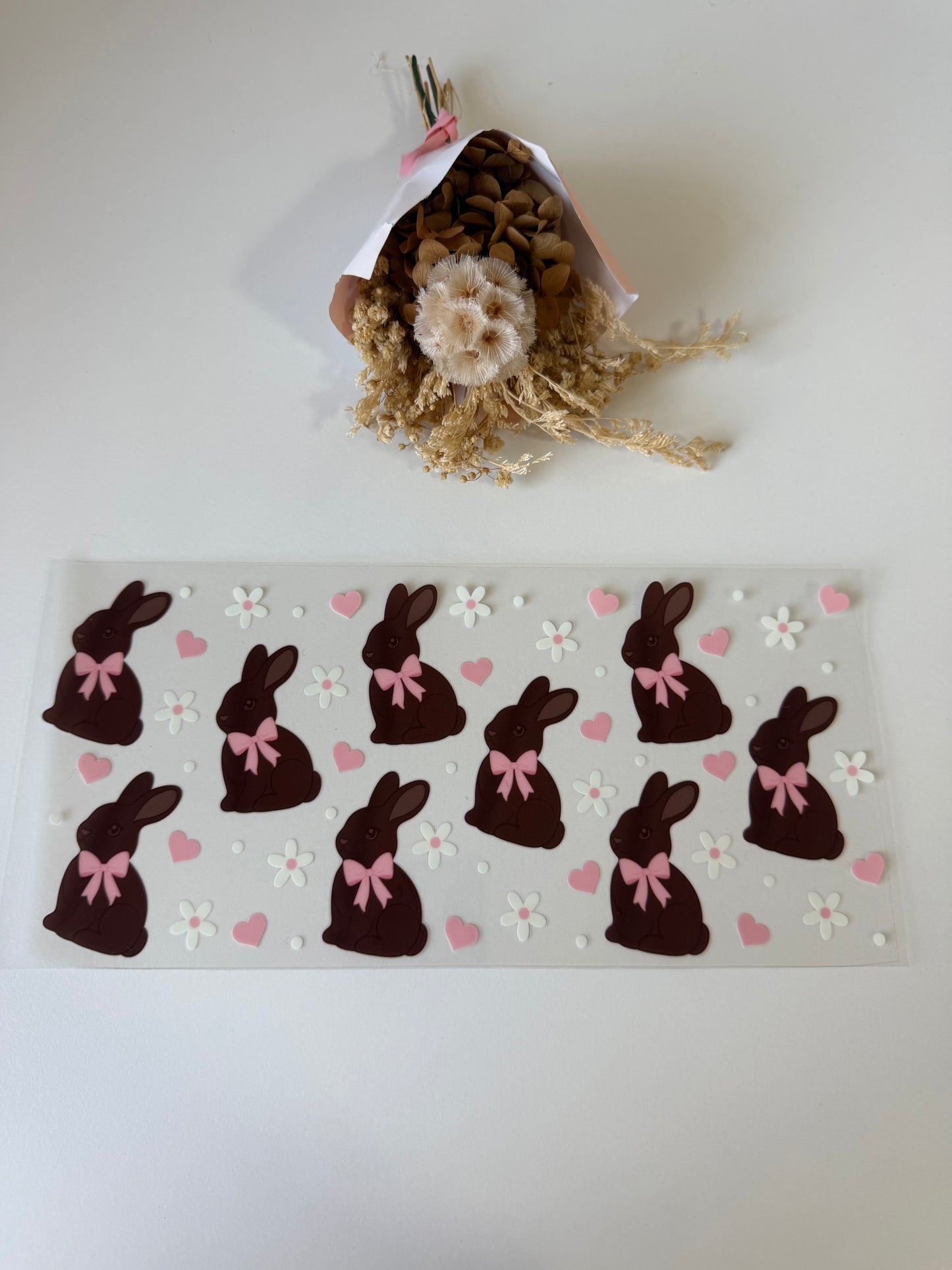 Bunnies 3 uv dtf wrap