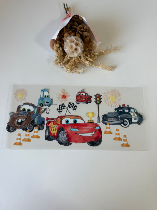 Cars uv dtf wrap