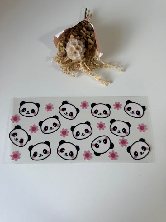 Panda uv dtf wrap