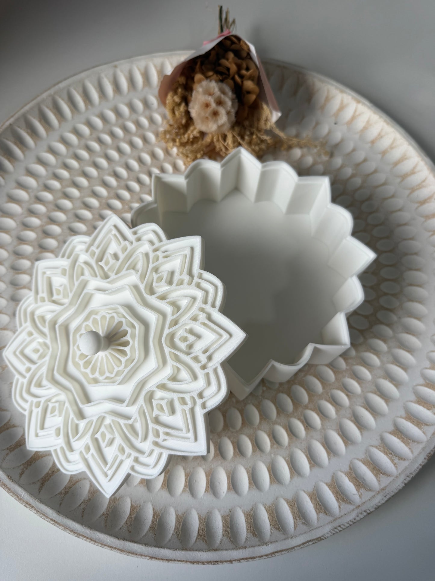 Mandala trinket tray