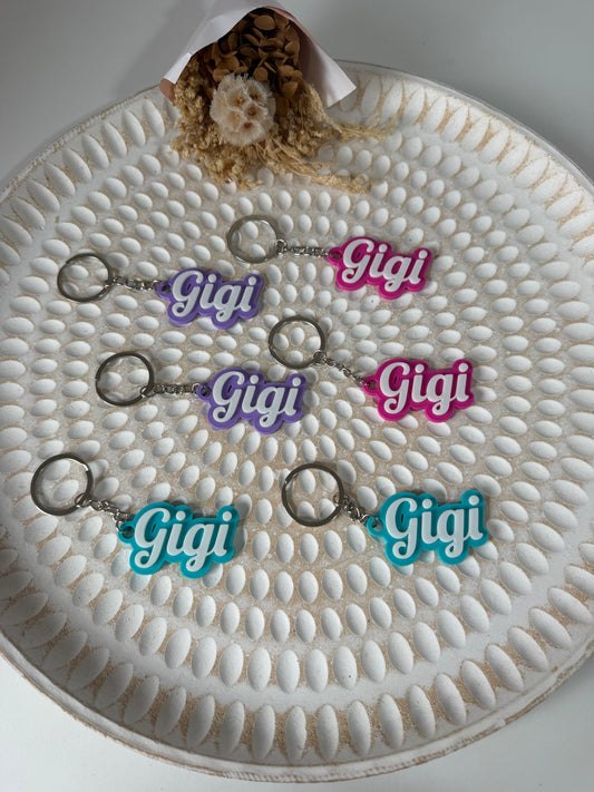 Gigi keyring