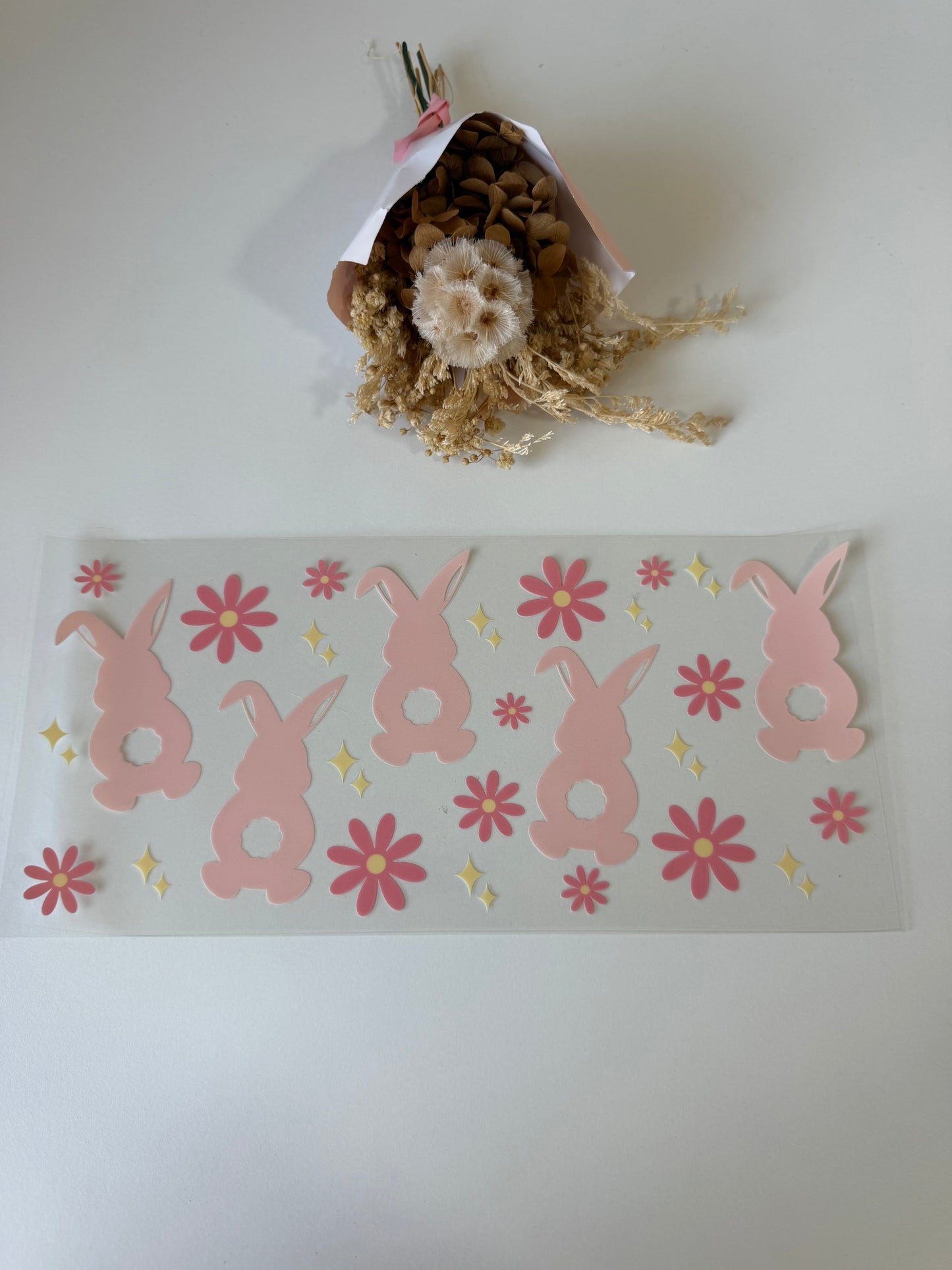 Bunnies uv dtf wrap