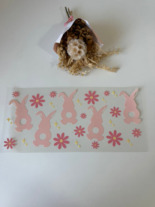 Bunnies uv dtf wrap