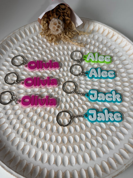 Custom name keyring