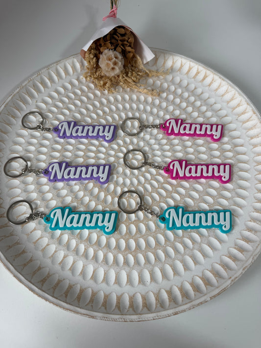 Nanny keyring