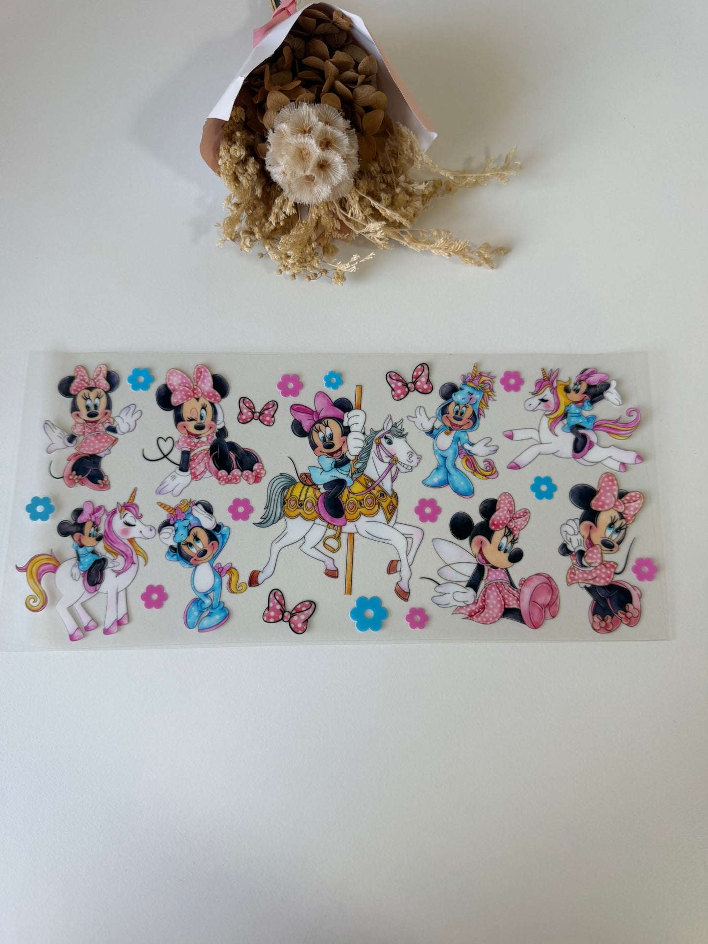 Female mouse 4 uv dtf wrap