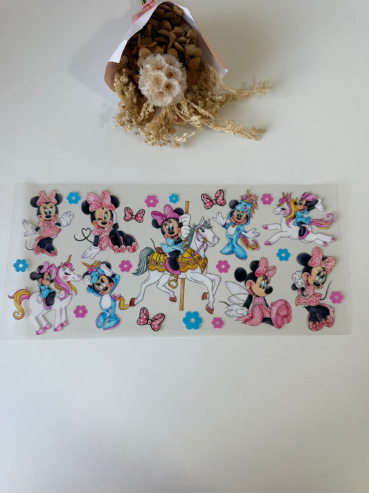 Female mouse 4 uv dtf wrap