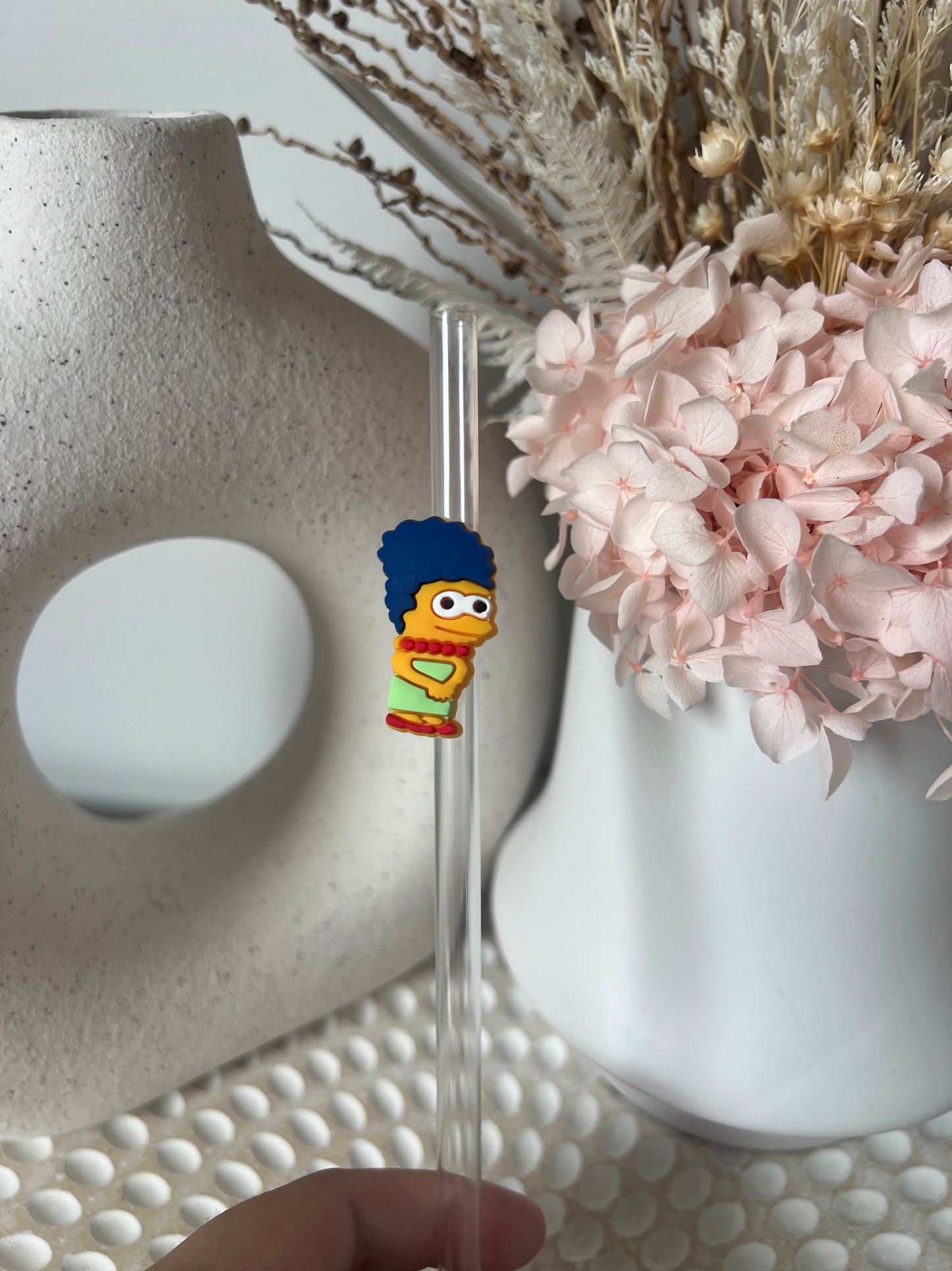 Simpsons straw charm