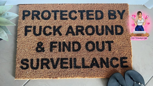 Protected by doormat