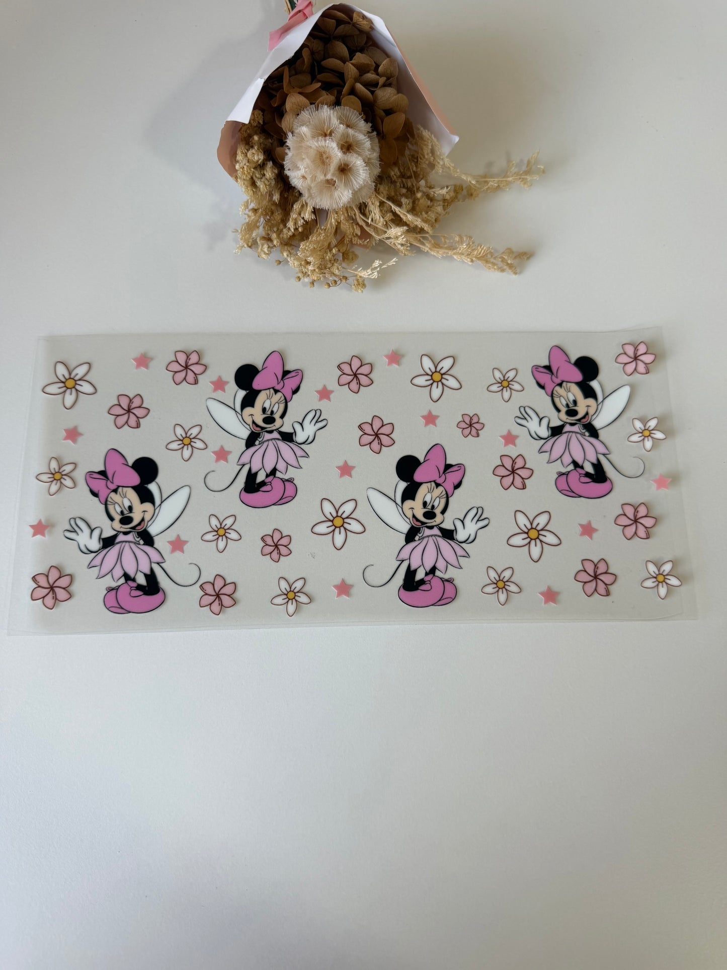 Female mouse uv dtf wrap