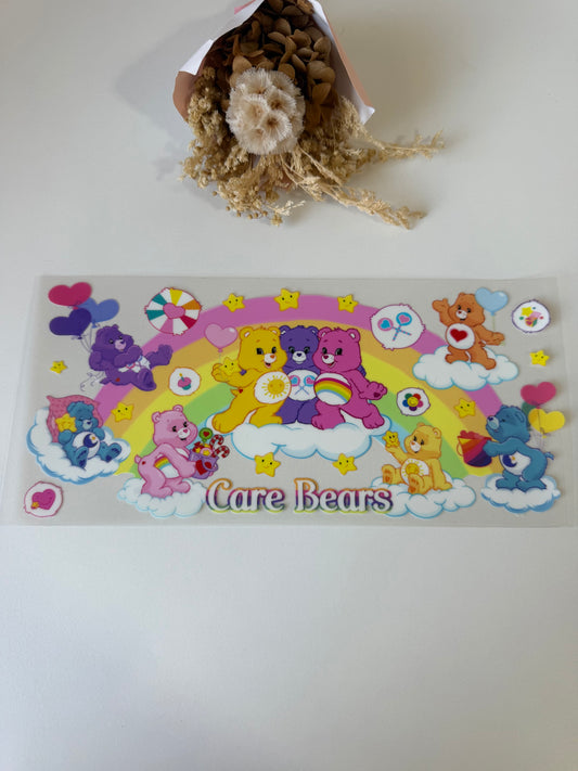 Care bear uv dtf wrap