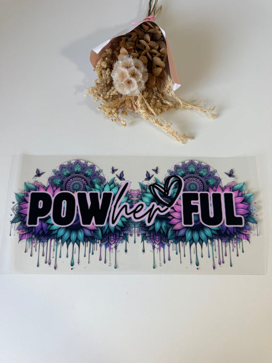 PowHERful uv dtf wrap