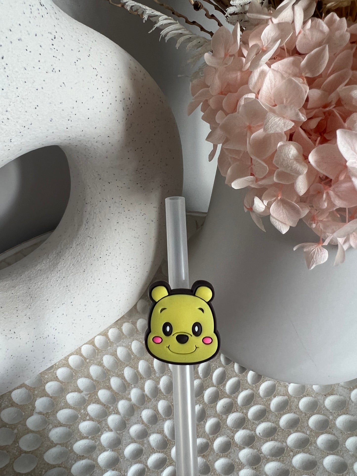 Winnie straw charm