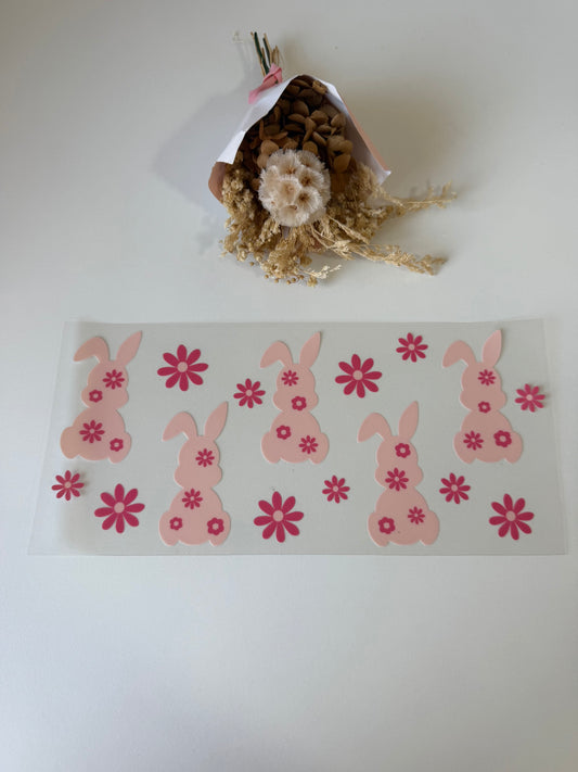 Bunnies 2 uv dtf wrap