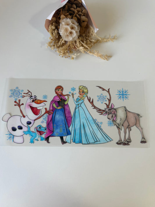 Frozen uv dtf wrap