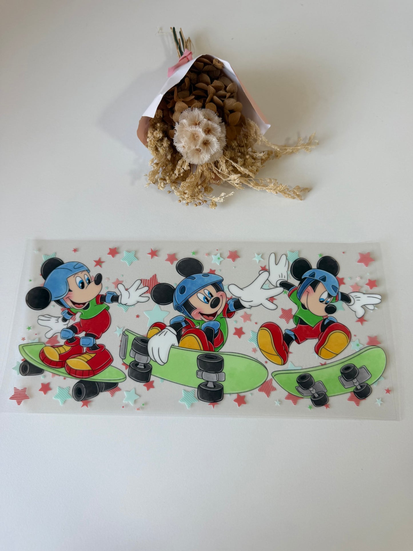 Mouse 2 uv dtf wrap
