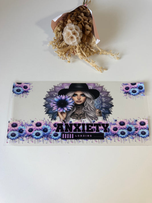 Anxiety loading uv dtf wrap