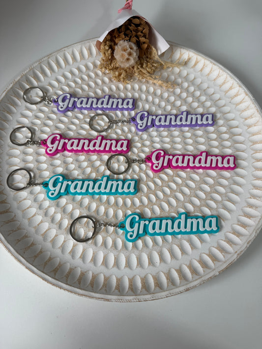 Grandma keyring