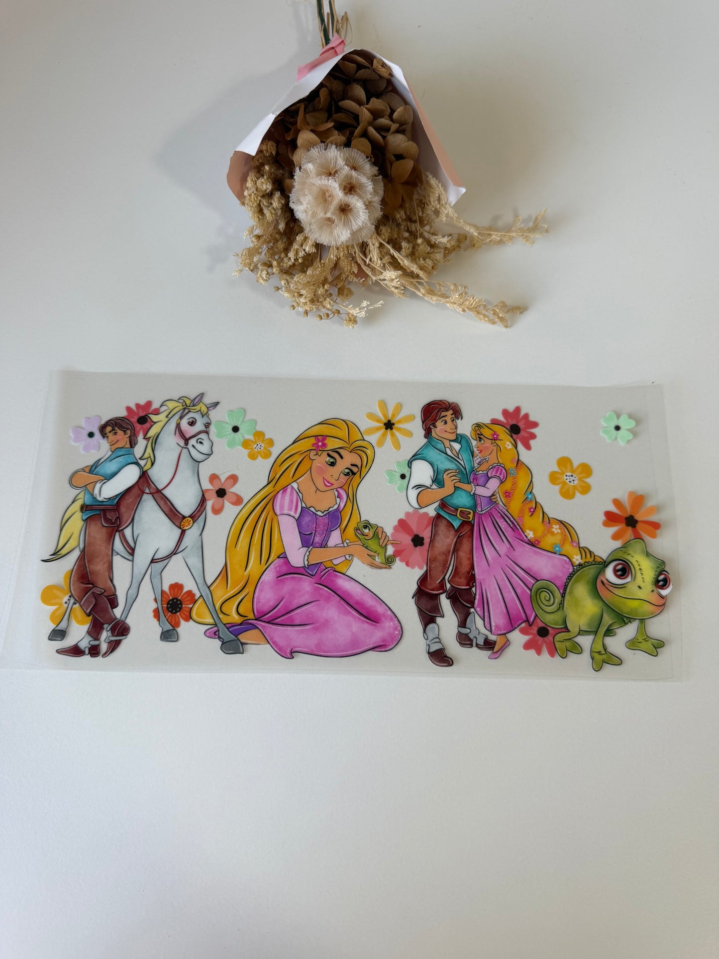 Rapunzel uv dtf wrap