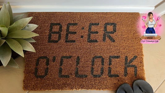 Beer O’clock doormat